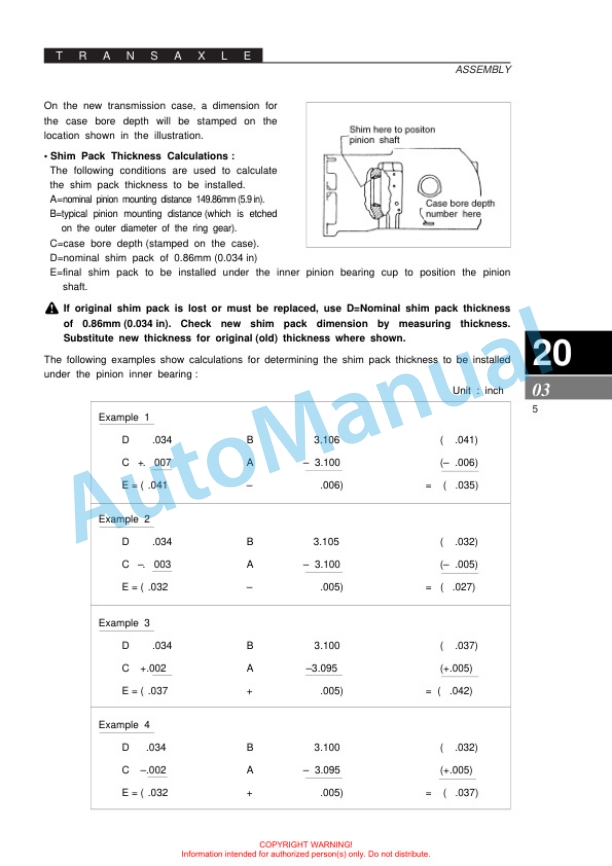 Clark SF20-30D, L, G, CMP20-30D, L, G Service Manual SM-711 4 Clark SF20-30D, L, G, CMP20-30D, L, G Service Manual SM-711 - Image 4