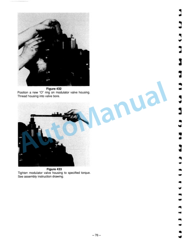 Clark T 12000 Powershift Transmission Maintenance and Service Manual 5 Clark T 12000 Powershift Transmission Maintenance and Service Manual-5