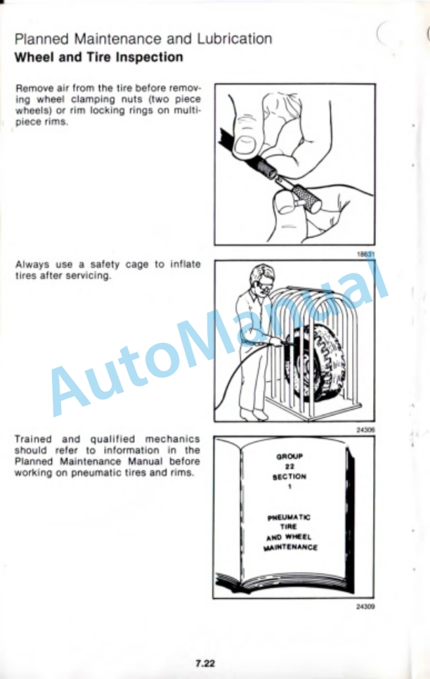 Clark TM12-25 36 Volt Operator Manual OM-540 4 Clark TM12-25 36 Volt Operator Manual OM-540-4