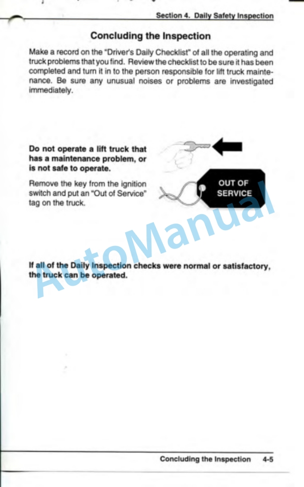 Clark TMG 12-25 Operator Manual OM-616 2 Clark TMG 12-25 Operator Manual OM-616-2