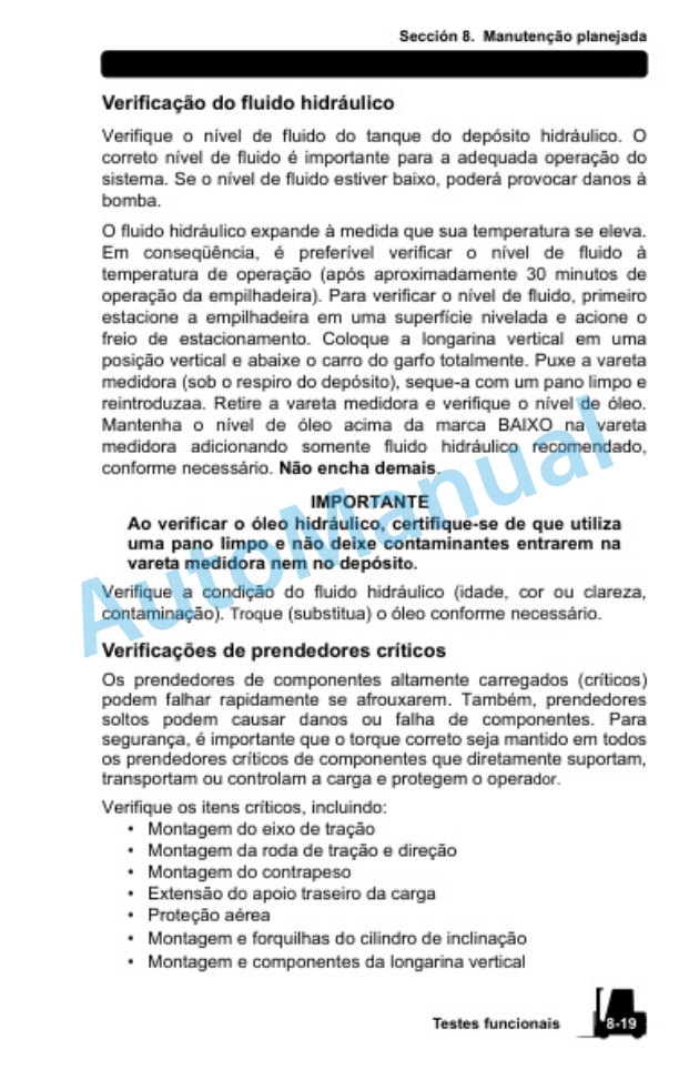 Clark TMX 12-25, EPX 16-32, ECX 20-32, GEX 16-30 Operator Manual OM-768 ES-5