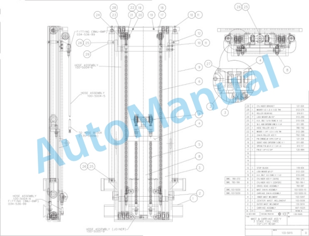 Clark Triple Stage Upright Supplement Part Manual 2 Clark Triple Stage Upright Supplement Part Manual-2