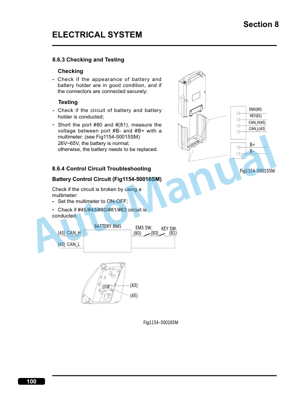 Clark WPL40 Service Manual SM-1200 4 Clark WPL40 Service Manual SM-1200 - Image 4