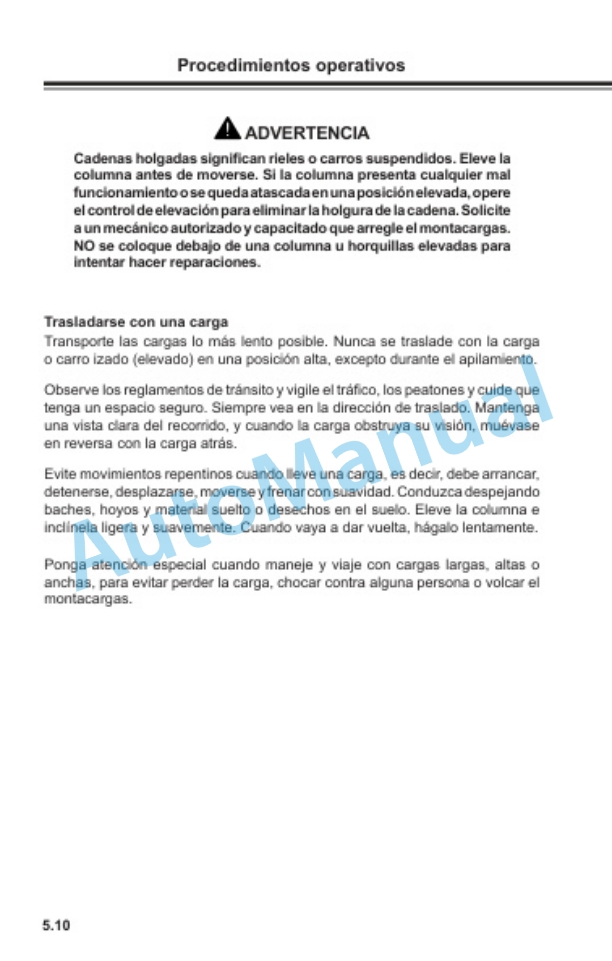 Clark WS22M Operator Manual OM-740 ES 3 Clark WS22M Operator Manual OM-740 ES-3
