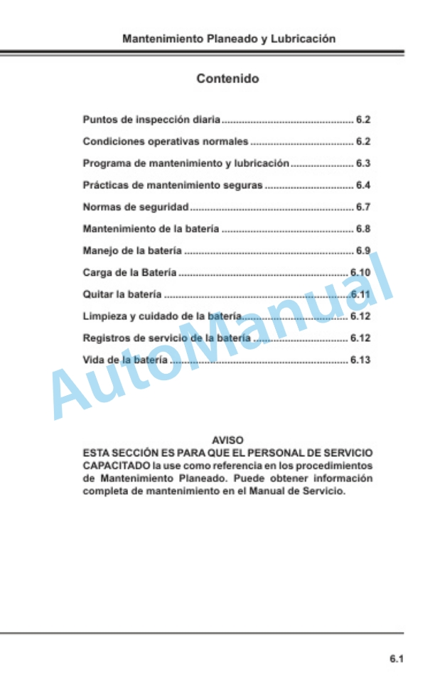 Clark WS22M Operator Manual OM-740 ES 4 Clark WS22M Operator Manual OM-740 ES-4