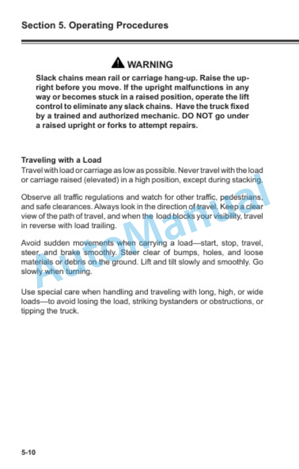 Clark WSTX 33 Operator Manual OM-743 3 Clark WSTX 33 Operator Manual OM-743-3