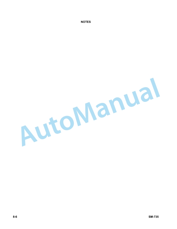 Clark WSTX22 Service Manual SM-735 3 Clark WSTX22 Service Manual SM-735 - Image 3