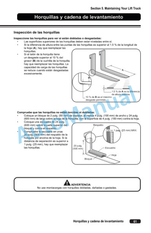 Clark WSTX30, WSTX35 Operator Manual OM-1217 5 Clark WSTX30, WSTX35 Operator Manual OM-1217-5