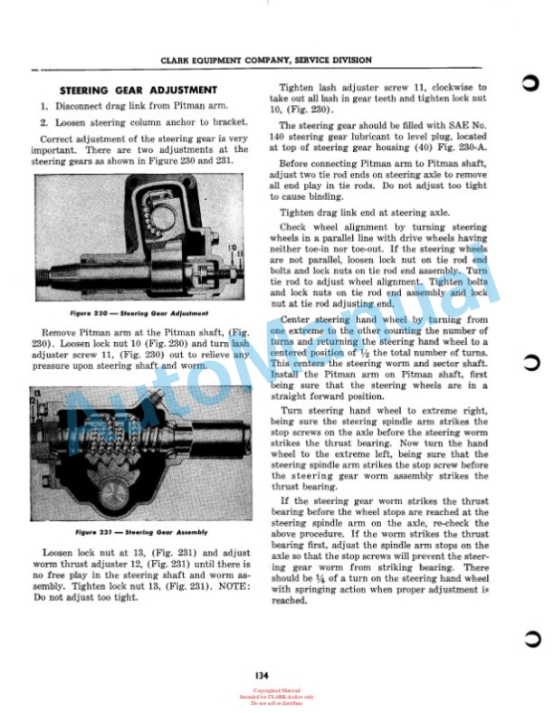 Clark Yardlift 20 Maintenance Manual 1 5 Clark Yardlift 20 Maintenance Manual 1-5