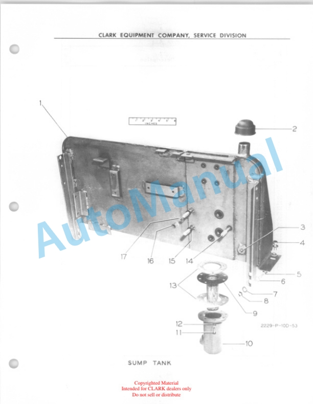 Clark Yardlift 40 C Maintenance Manual and Parts Book 28C 5 Clark Yardlift 40 C Maintenance Manual and Parts Book 28C-5