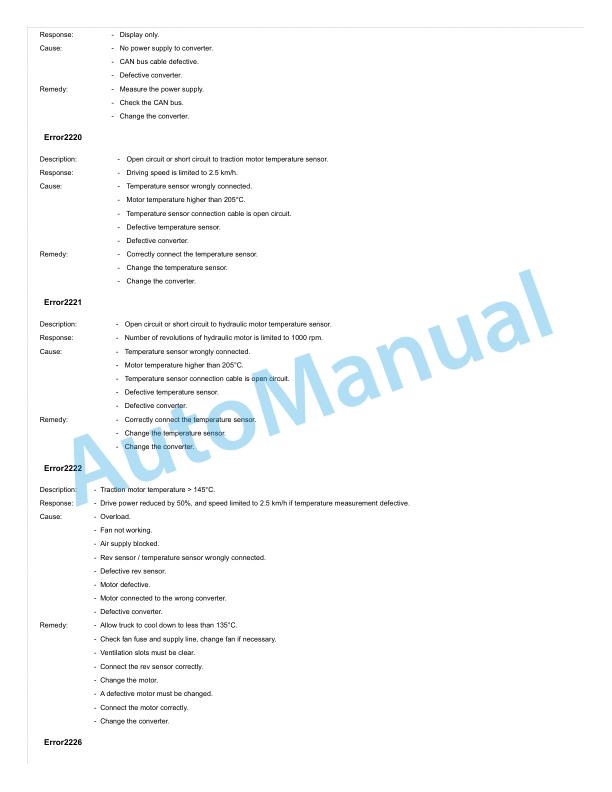 Linde 011-01 - K Generation 1 2, K Generation 3, K Generation 4 Workshop Manuals 4 Linde 011-01 - K Generation 1 2, K Generation 3, K Generation 4 Workshop Manuals - Image 4