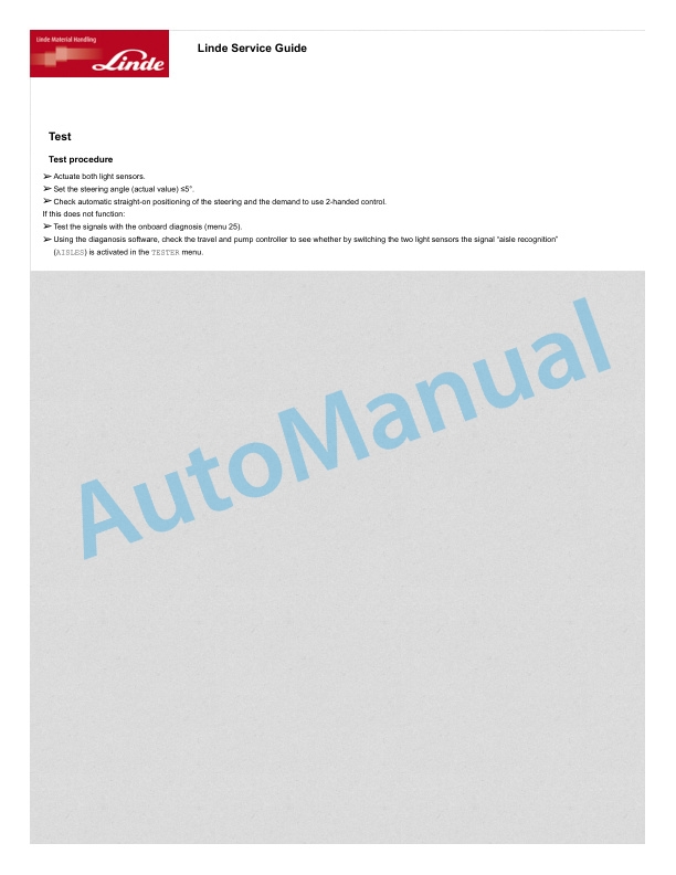 Linde 015-04 - V11, V12 Workshop Manuals 3 Linde 015-04 - V11, V12 Workshop Manuals - Image 3