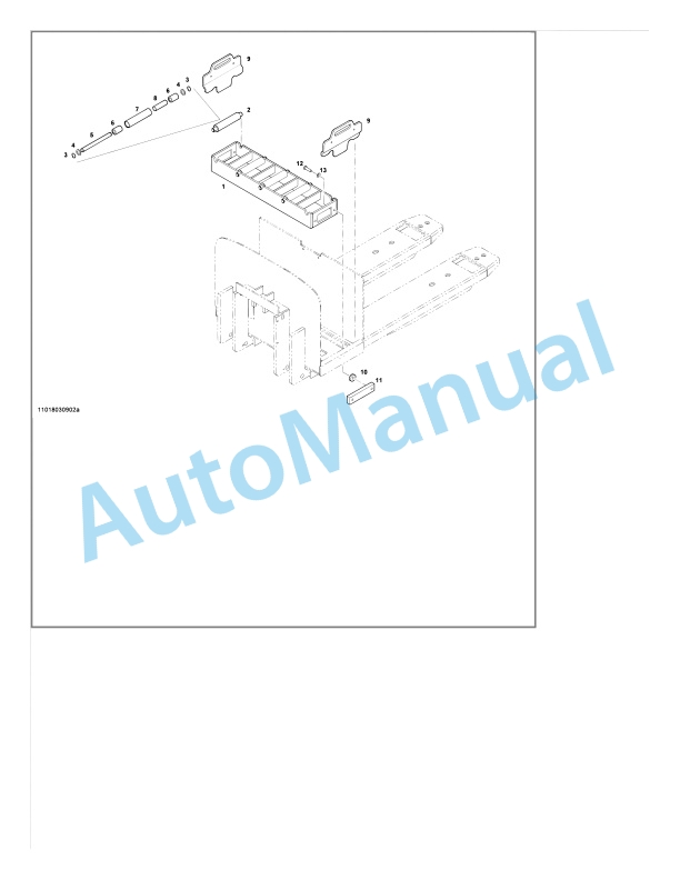 Linde 1101-01 - EW27, EW36, EWR27, EWR36 Production site LMH-NA Spare Parts Manual 5 Linde 1101-01 - EW27, EW36, EWR27, EWR36 Production site LMH-NA Spare Parts Manual - Image 5