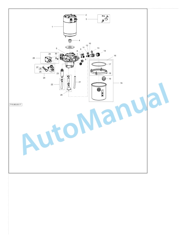 Linde 1115-01 - N16Li to N25SA Spare Parts Manual SN W41115V00001 and up 3 Linde 1115-01 - N16Li to N25SA Spare Parts Manual SN W41115V00001 and up - Image 3