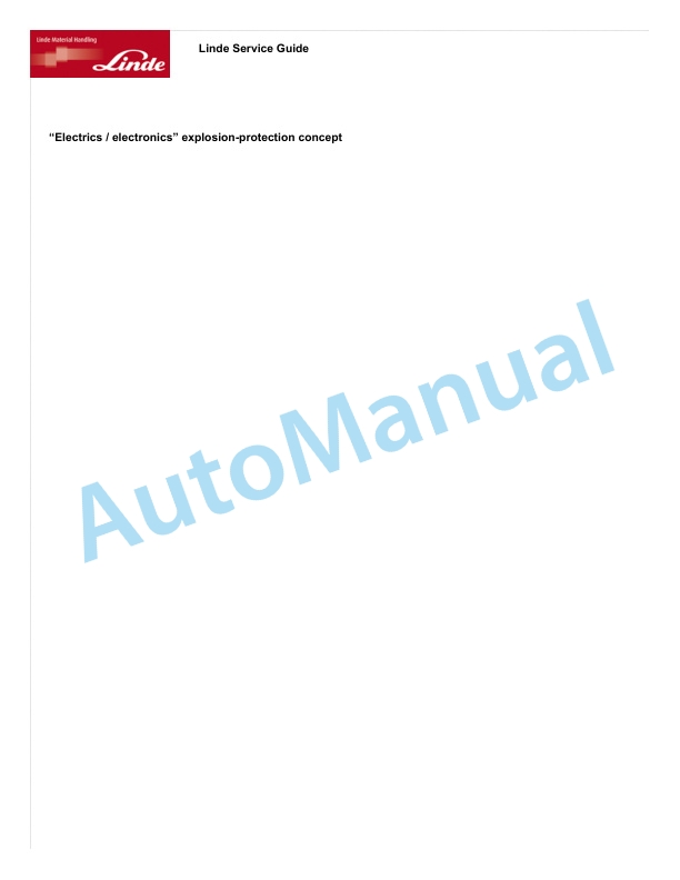 Linde 1120-01 - R14-R20 HD EX Workshop Manuals 4 Linde 1120-01 - R14-R20 HD EX Workshop Manuals - Image 4