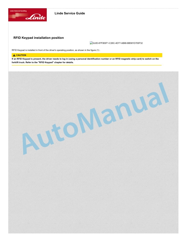 Linde 1124-01 - R14S-20, R16S-20, R16SHD-20, R20S-20 Production site XM2 Operating Instructions SN C21124Y00001 and up 4 Linde 1124-01 - R14S-20, R16S-20, R16SHD-20, R20S-20 Production site XM2 Operating Instructions SN C21124Y00001 and up - Image 4