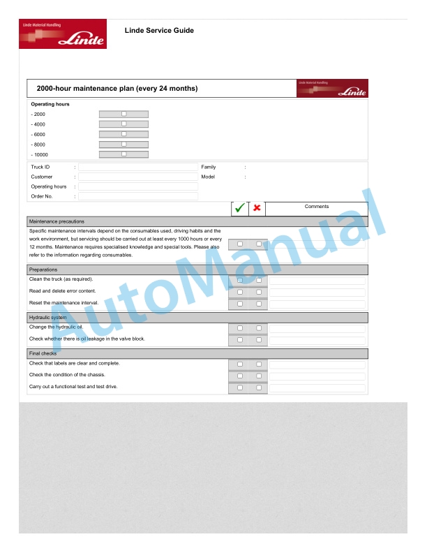 Linde 1131-03 - MT15B Production site Xiamen Operating Instructions SN CT1131Y50001 and up 5 Linde 1131-03 - MT15B Production site Xiamen Operating Instructions SN CT1131Y50001 and up - Image 5