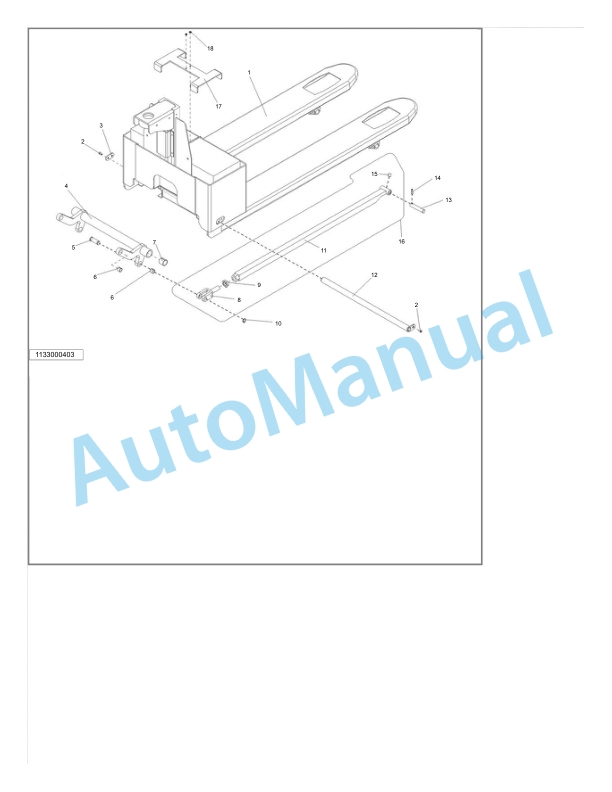 Linde 1133-01 - MT15 Production site Xiamen Spare Parts Manual SN CT1133H00001 and up 4 Linde 1133-01 - MT15 Production site Xiamen Spare Parts Manual SN CT1133H00001 and up - Image 4