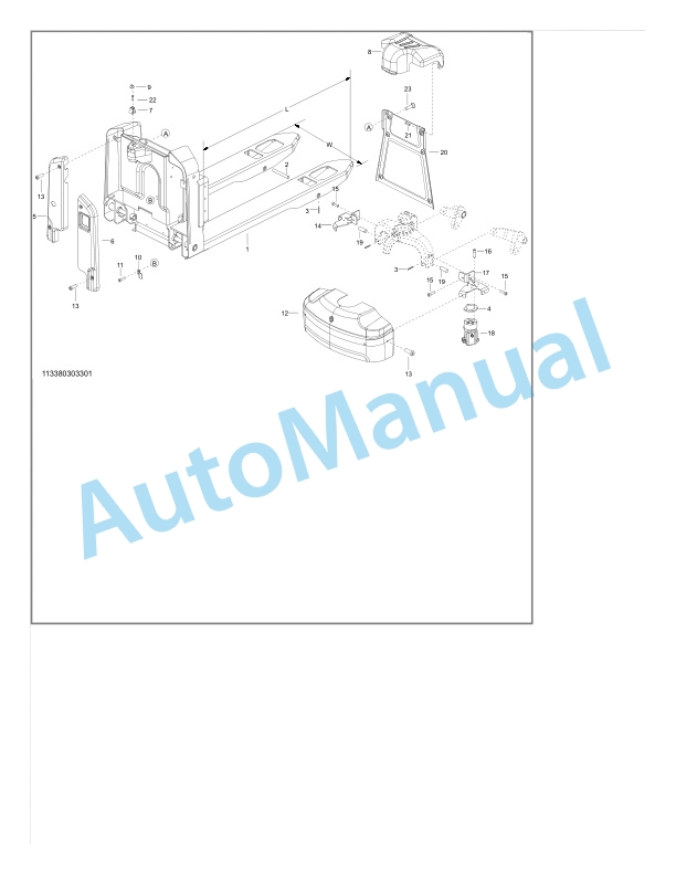 Linde 1133-03 - MT15, MT16, MT20 Spare Parts Manual SN 09.19 and up 4 Linde 1133-03 - MT15, MT16, MT20 Spare Parts Manual SN 09.19 and up - Image 4
