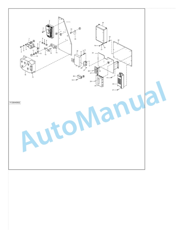 Linde 1133-04 - T-matix 15 Spare Parts Manual SN CT1133Y30001 and up 5 Linde 1133-04 - T-matix 15 Spare Parts Manual SN CT1133Y30001 and up - Image 5