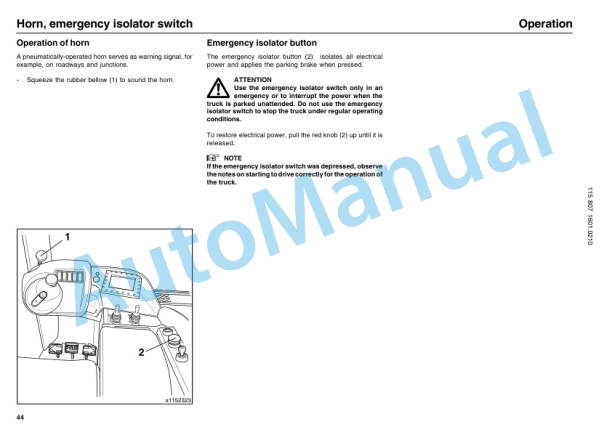 Linde 115-02 - R14 EX, R16 EX, R20 EX Operating Instructions 2 Linde 115-02 - R14 EX, R16 EX, R20 EX Operating Instructions-2