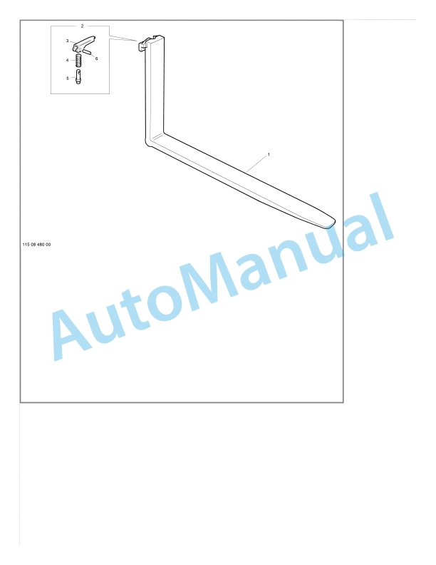 Linde 115-02 - R14 EX, R16 EX, R20 EX Spare Parts Manual 5 Linde 115-02 - R14 EX, R16 EX, R20 EX Spare Parts Manual - Image 5