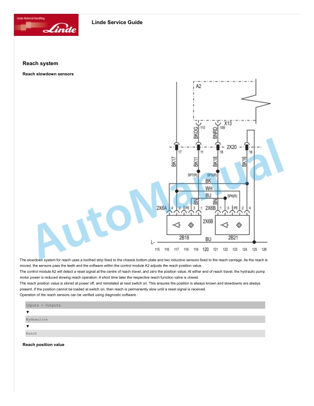 Linde 115-03 - R14G, R16G, R20G Workshop Manuals SN 10.07 and up SN up to 12.09 4 Linde 115-03 - R14G, R16G, R20G Workshop Manuals SN 10.07 and up SN up to 12.09 - Image 4