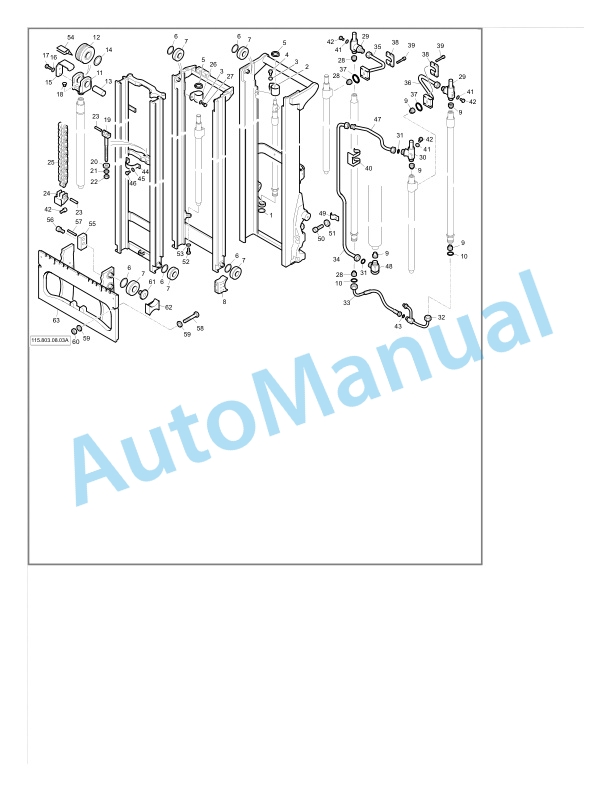 Linde 115-11 - R10C, R12C, R14C Spare Parts Manual SN 01.10 and up 5 Linde 115-11 - R10C, R12C, R14C Spare Parts Manual SN 01.10 and up - Image 5