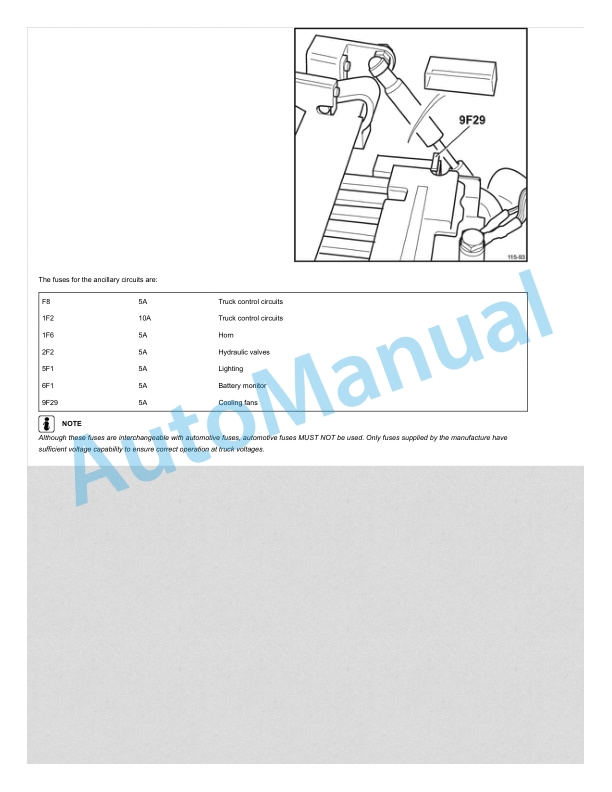 Linde 115-12 - R14, R14G, R16, R16G, R20, R20G Operating Instructions SN 01.10 and up 4 Linde 115-12 - R14, R14G, R16, R16G, R20, R20G Operating Instructions SN 01.10 and up - Image 4