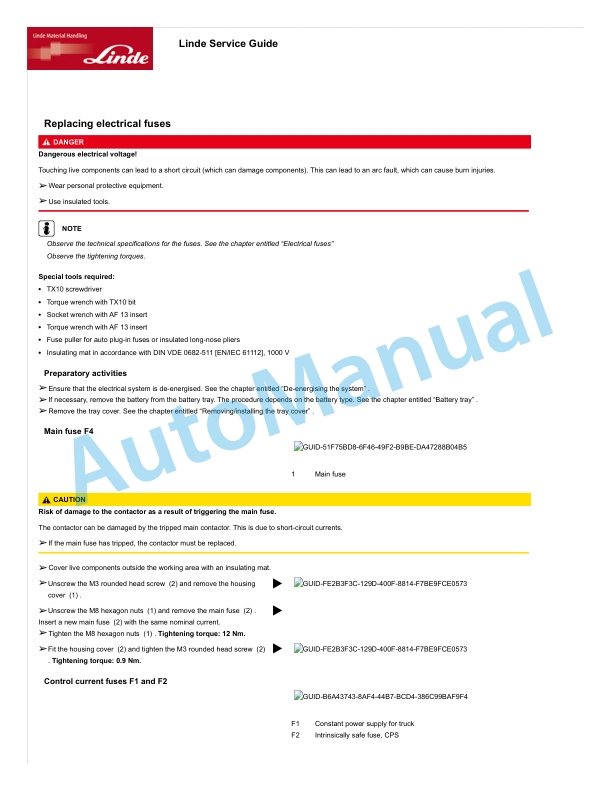 Linde 1152-01 - T16, T18, T20 Workshop Manuals SN 11.08 and up SN up to W41152V07448 4 Linde 1152-01 - T16, T18, T20 Workshop Manuals SN 11.08 and up SN up to W41152V07448 - Image 4