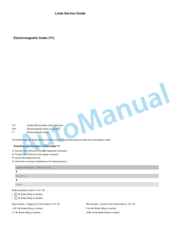 Linde 1153-01 - T20, T20FP, T25, T25 AP-B, T25FP, T30 Workshop Manuals SN W41153V00100 and up 4 Linde 1153-01 - T20, T20FP, T25, T25 AP-B, T25FP, T30 Workshop Manuals SN W41153V00100 and up - Image 4