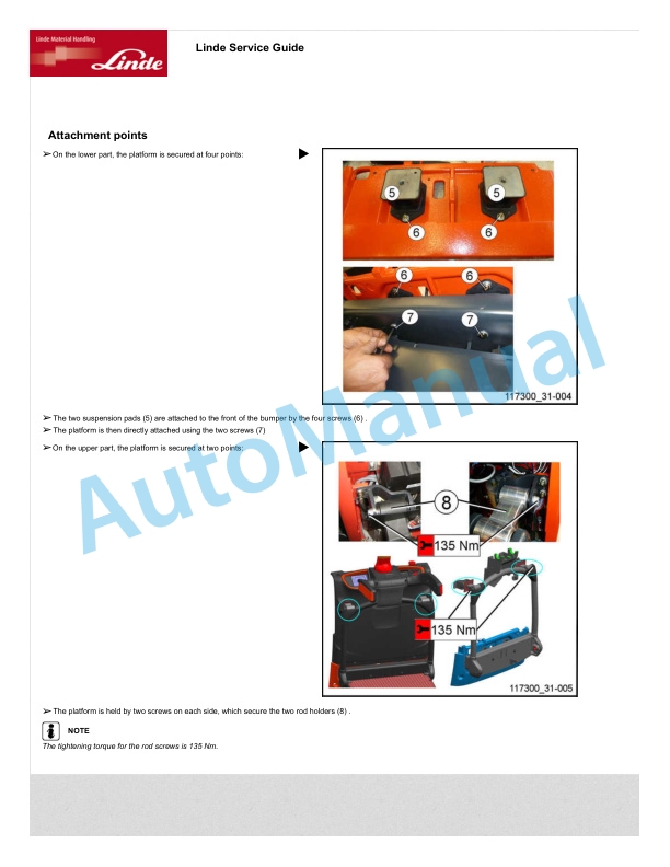 Linde 1153-01 - T20, T25, T25 AP-B, T30 Workshop Manuals SN up to W41153V00099 3 Linde 1153-01 - T20, T25, T25 AP-B, T30 Workshop Manuals SN up to W41153V00099 - Image 3