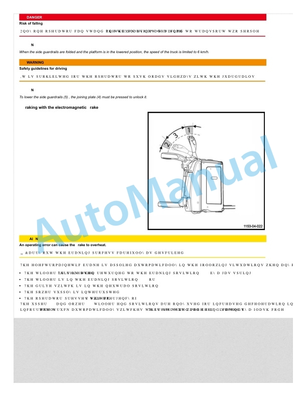 Linde 1153-01 - T20AP Ex3G, T25 Ex3G, T25AP Ex3G, T30 Ex3G Operating Instructions 5 Linde 1153-01 - T20AP Ex3G, T25 Ex3G, T25AP Ex3G, T30 Ex3G Operating Instructions - Image 5
