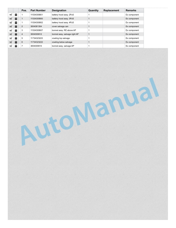 Linde 1153-01 - T20AP Ex3G, T25 Ex3G, T25AP Ex3G, T30 Ex3G Spare Parts Manual 4 Linde 1153-01 - T20AP Ex3G, T25 Ex3G, T25AP Ex3G, T30 Ex3G Spare Parts Manual - Image 4
