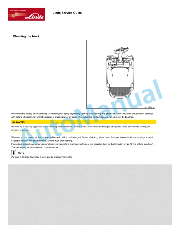 Linde 1158-05 - T20AP05 Production site Xiamen Operating Instructions SN C11158V50001 and up 4 Linde 1158-05 - T20AP05 Production site Xiamen Operating Instructions SN C11158V50001 and up - Image 4