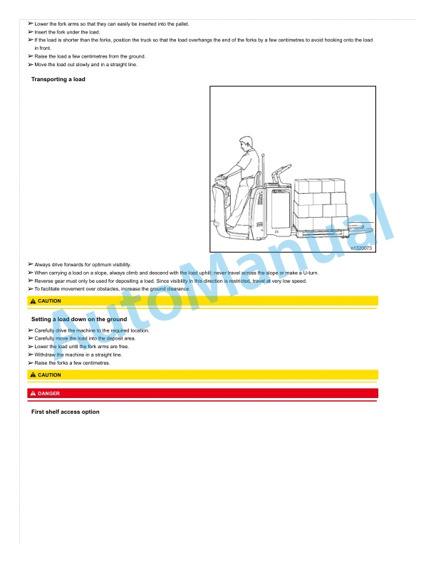 Linde 1159-01 - N20 Production site Xiamen Operating Instructions SN 05.16 and up 4 Linde 1159-01 - N20 Production site Xiamen Operating Instructions SN 05.16 and up - Image 4