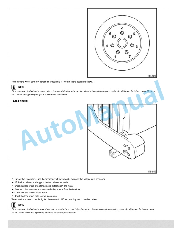 Linde 116-01 - R14X, R16X, R17X, R17XHD Operating Instructions SN 01.05 and up SN up to 09.07 4 Linde 116-01 - R14X, R16X, R17X, R17XHD Operating Instructions SN 01.05 and up SN up to 09.07 - Image 4