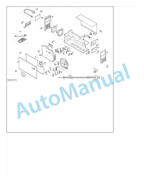 Linde 1163-01 - D10, D10 AP, D10 AP-B, D10FP Spare Parts Manual SN W41163V00060 and up 3 Linde 1163-01 - D10, D10 AP, D10 AP-B, D10FP Spare Parts Manual SN W41163V00060 and up - Image 3