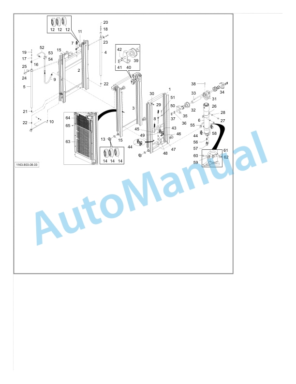 Linde 1163-01 - D10, D10 AP, D10 AP-B Spare Parts Manual SN up to W41163V00059 4 Linde 1163-01 - D10, D10 AP, D10 AP-B Spare Parts Manual SN up to W41163V00059 - Image 4