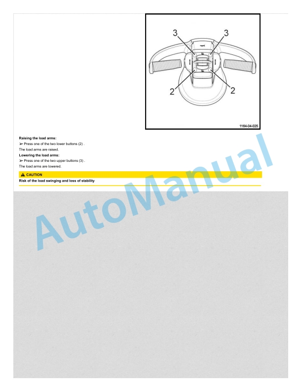 Linde 1164-01 - D12R, D12RW, D12S, D12SF Operating Instructions SN W41164V00132 and up 3 Linde 1164-01 - D12R, D12RW, D12S, D12SF Operating Instructions SN W41164V00132 and up - Image 3