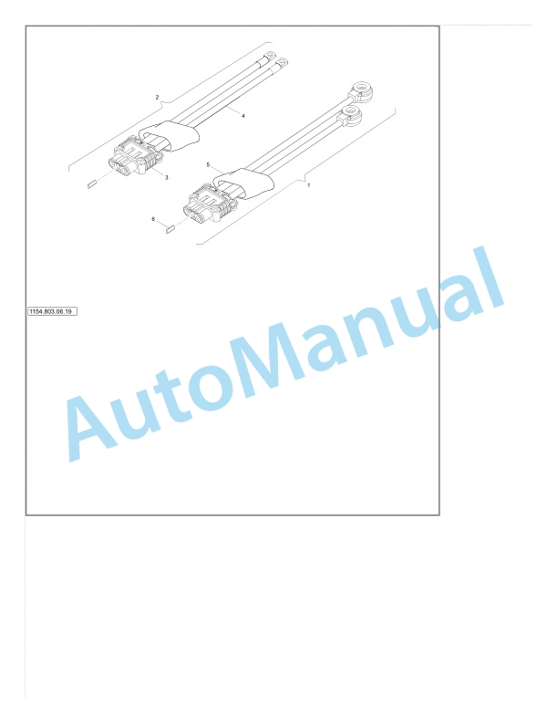 Alternative view of Linde 1164-01 - D12RW Spare Parts Manual SN W41164J00017 and up SN up to W41164V00113