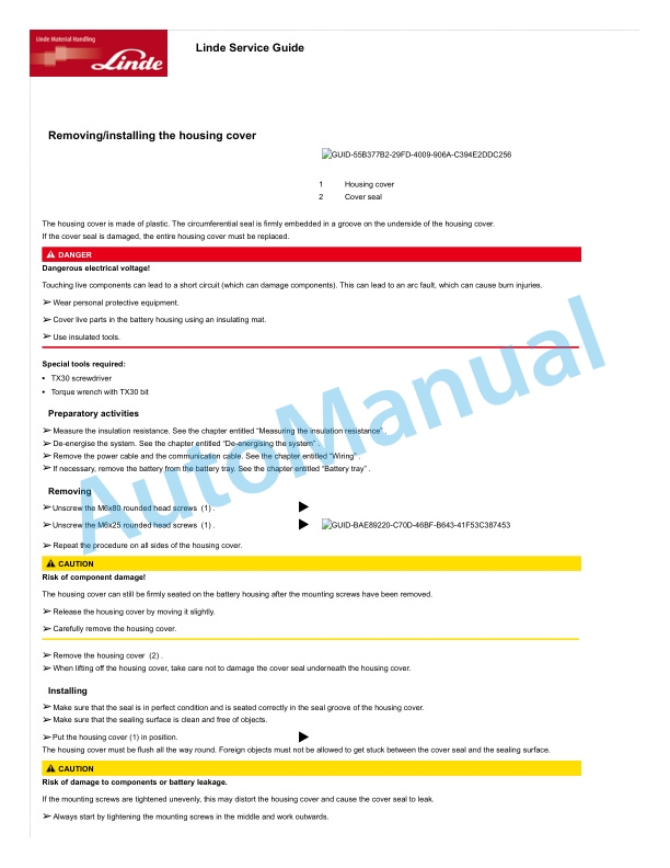 Linde 1164-01 - D12RW Workshop Manuals SN W41164J00017 and up SN up to W41164V00113 5 Linde 1164-01 - D12RW Workshop Manuals SN W41164J00017 and up SN up to W41164V00113 - Image 5