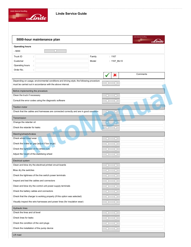 Linde 1167-01 - ML10 Production site Xiamen, Ningbo China Operating Instructions SN CT1167H00001 and up SN up to 05.18 3 Linde 1167-01 - ML10 Production site Xiamen, Ningbo China Operating Instructions SN CT1167H00001 and up SN up to 05.18 - Image 3