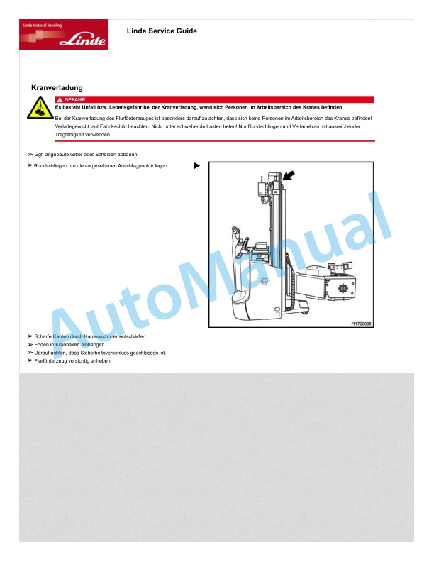 Linde 1172-01 - L03 EX Operating Instructions 3 Linde 1172-01 - L03 EX Operating Instructions - Image 3