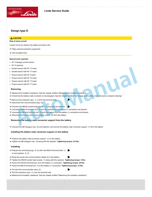 Linde 1172-01 - L03 EX Workshop Manuals 5 Linde 1172-01 - L03 EX Workshop Manuals - Image 5