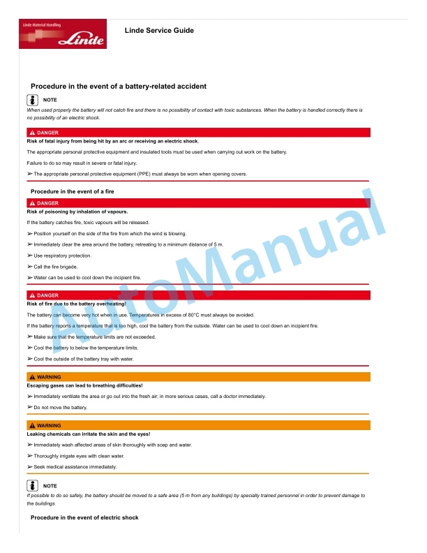 Linde 1172-01 - L12 EX, L12 i EX Workshop Manuals 3 Linde 1172-01 - L12 EX, L12 i EX Workshop Manuals - Image 3