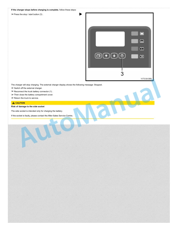 Linde 1173-01 - D12, D12AP, D14, D14AP Operating Instructions SN W41173V04922 and P21173V00001 and up 4 Linde 1173-01 - D12, D12AP, D14, D14AP Operating Instructions SN W41173V04922 and P21173V00001 and up - Image 4