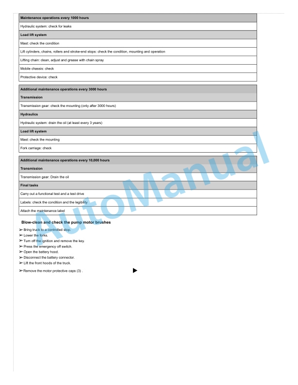 Linde 1173-01 - D12, D12AP, D14, D14AP Workshop Manuals SN W41173V04922 and P21173V00001 and up 4 Linde 1173-01 - D12, D12AP, D14, D14AP Workshop Manuals SN W41173V04922 and P21173V00001 and up - Image 4