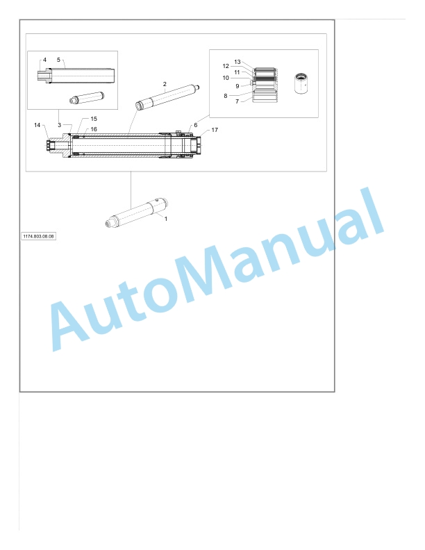 Linde 1174-01 - L14RW, L16RW Spare Parts Manual SN W41174J00009 and up SN up to W41174V00081 5 Linde 1174-01 - L14RW, L16RW Spare Parts Manual SN W41174J00009 and up SN up to W41174V00081 - Image 5
