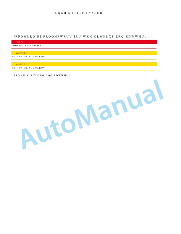 Linde 1174-01 - L14RW, L16RW Workshop Manuals SN W41174J00009 and up SN up to W41174V00081 4 Linde 1174-01 - L14RW, L16RW Workshop Manuals SN W41174J00009 and up SN up to W41174V00081 - Image 4